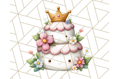Princess Tea Party PNG Clipart with Teacups &amp; Fancy Treats Product Image 5