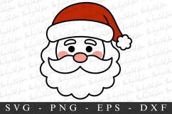 Merry Christmas Santa Svg | Christmas svg | Svg cut file Product Image 1
