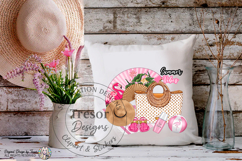 Summer beach illustration, beach vacation, pink tropical PNG Product Image 8