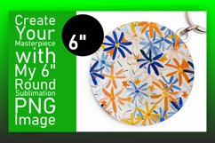 Stylish Floral Round Sublimation Compilation Product Image 1