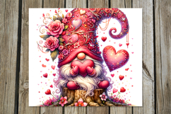 Valentine gnome | 4 love tumbler sublimation designs P Product Image 5
