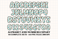 Baby Boy Alphabet PNG Clip Art, baby boy letters doodle Product Image 3