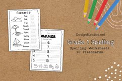 Grade 1 Summer Spelling Educational Activity Product Image 3
