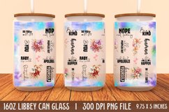 Motivational 16oz Can Glass Wrap Product Image 1