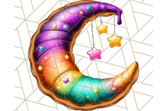 Halloween Donut Clipart PNG, Cute Spooky Doughnut Art Product Image 5