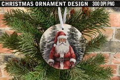Christmas Ornament Sublimation PNG Design Product Image 1