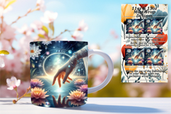 Enchanting 11oz Mug Wrap Png Design , Mystic Product Image 1
