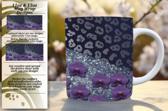 Sleek 11oz Png Mug Wrap Artwork , Leopard Print Product Image 1