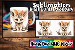 Sweetheart Bear Watercolor Round Valentine Charm Product Image 1