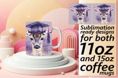 Joyful Wildlife Graduation Mug Wrap Product Image 1