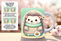 Inspirational 11oz Mug Wrap Png Artwork , Cute Animals Product Image 1