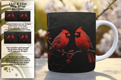 Seasonal Bird Sublimation Wraps Product Image 1