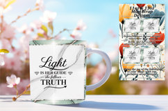 Trendy 15oz Mug Wrap Png Design , Religious Product Image 1