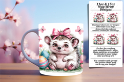 Fashionable 11oz Mug Wrap Png , Cute Easter Product Image 1