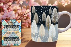 Joyful Holiday Mug Wrap - Christmas Tree Theme Product Image 1