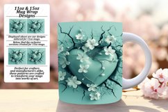 Spring Fling: Heart Hole Mug Sublimation Product Image 1
