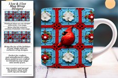 3D Crochet Holiday Mug Wraps for 11oz/15oz Product Image 1
