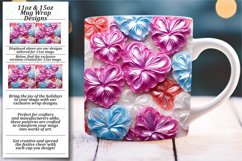 Sparkly Heart Delights: Glossy 3D Mug Wrap Product Image 1