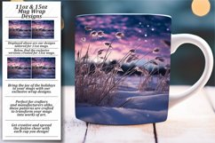 Xmas Landscape 3D Mug Art Product Image 1
