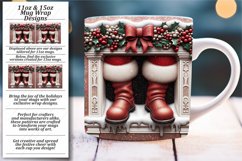 Cartoon Holiday Humor: 3D Mug Wrap Product Image 1