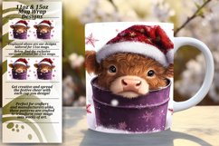 Inspirational 11oz Mug Wrap Png Artwork , Christmas Product Image 1