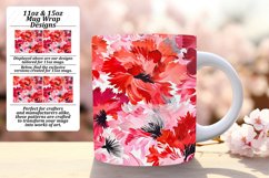 Fresh Flower Mug Sublimation: 11oz &amp; 15oz Selection Product Image 1