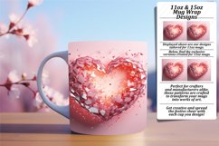 Embrace 3D Heart Mug Sublimation Product Image 1