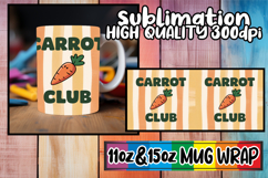 Wholesome escapes 11oz 15oz sublimation wrap, Retro Food Product Image 1