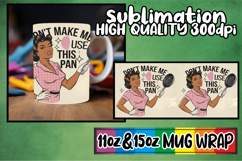 Inspired dreams sublimation mug wrap, Mom Life Product Image 1