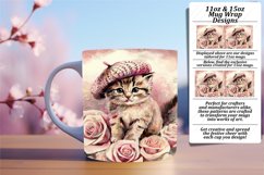 Chic 11oz Mug Wrap Png Design , Animals Product Image 1