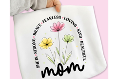 Mother's Day PNG, She is Mom PNG, Boho Mama Floral PNG, Mama Product Image 14