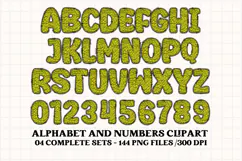 Animal Skin Alphabet png clipart, Texture letters doodle Product Image 3