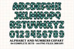 Rainbow Animal Alphabet png clipart, animal letters doodle Product Image 3