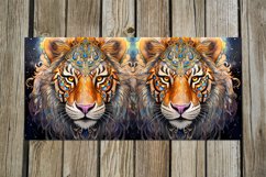 Tiger | Modern watercolor Mug sublimation design bundle, PNG Product Image 9