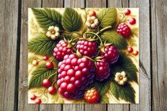 Berries | 8 Retro style Skinny tumbler Sublimation designs Product Image 9