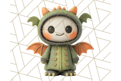 Cute Halloween Ghost Clipart Costume PNG, Halloween Png Product Image 5