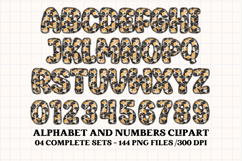 Wizard Magic School Alphabet Clipart, wizard letters doodle Product Image 3
