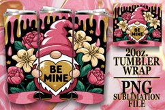 Joyful Reflections 20oz tumbler wrap, Valentines Product Image 1
