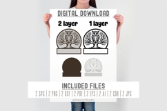 Owl Laser Cut File SVG DXF PNG, Owl Name Sign, Owl Clipart Product Image 8