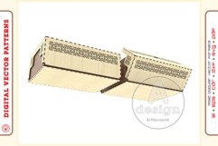 Box Organizer v24 - laser cut file - Glowforge ready SVG Product Image 9