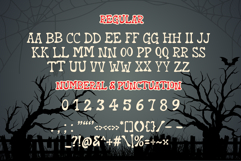 Vintage Horror is a Halloween display font Product Image 8