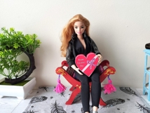 Miniature Valentine day candy box heart shape digital file Product Image 5