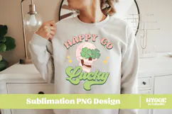 Happy St Patrick's Day PNG DTF Irish Lucky Leprechaun Beer Product Image 2