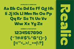 Realic - Bold Round Sans Font Product Image 9