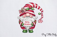 Cute Christmas Gnome Sublimation Clipart PNG Product Image 1