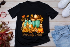 Howdy fall png design for T-shirts Product Image 6