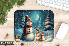 Christmas Snowman Mouse Pad Bundle - Christmas Sublimation Product Image 10