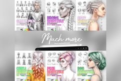 60 Procreate Men in suits Stamp Brushes Product Image 11
