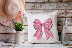 Pink Luxury Bow PNG Chic Fashion Ribbon Girly Design Art Product Image 10