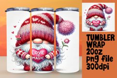GRACEFUL 20oz Tumbler Wrap , Gnomes Product Image 1